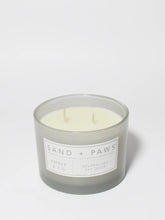 Sand + Paws Amber & Fig 12 oz scented candle